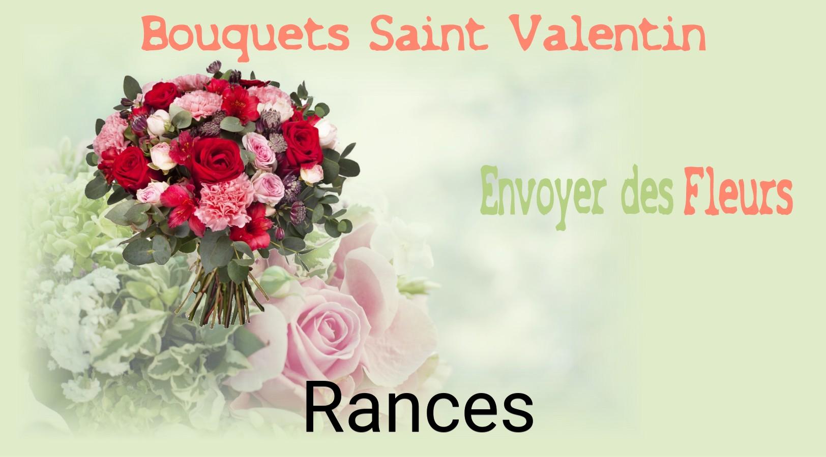 Roses de Saint-Valentin livrées à Rances